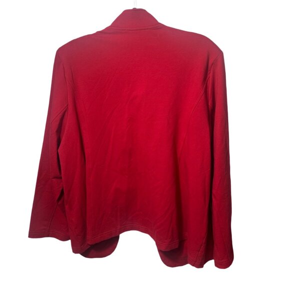 NWT Tommy Hilfiger Women’s Military Band Jacket Blazer Red Size 2X - Picture 3 of 5